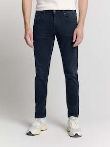 N711 Regular Jean: Blue Black Denim