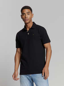New Arrivals: Polo Pique Garment Dyed: Black