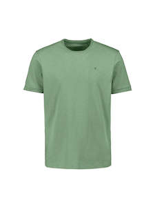 T-Shirt Crewneck Slub: Green