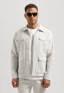 Alcie Safair Jacket: Silver Birch