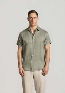 Cutler: Brent Short Sleeve Shirt: Sage