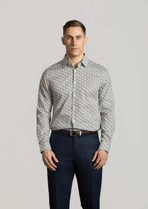 Beaumont Long Sleeve Shirt: Gold