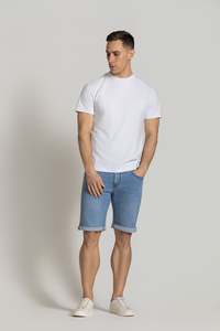 Cutler: Benson Denim Short: Blue