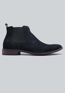 Jake Boot in Black Suede