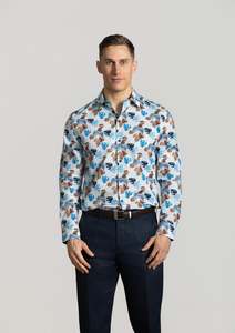 Beaumont Long Sleeve Shirt: Lake