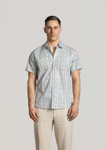 Brody Short Sleeve Shirt: Avocado