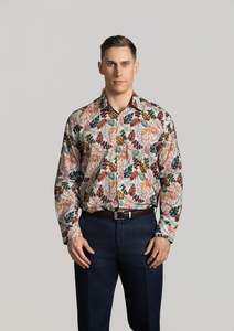 New Arrivals: Beaumont Long Sleeve Shirt: Scoria