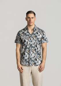New Arrivals: Brody Short Sleeve Shirt: Sea