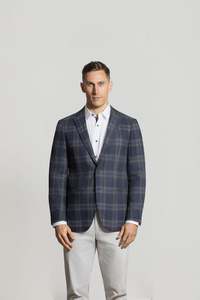 Cutler: Johnson Checked Blazer: Thunderstorm