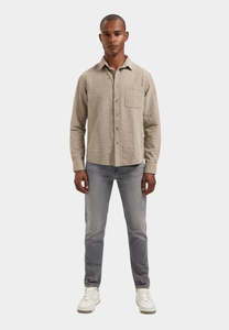 Patric Shirt: Vintage Khaki