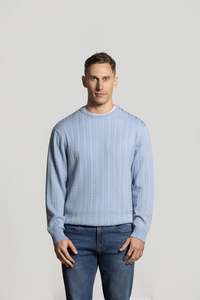 Sean Sweater: Baby Blue