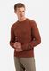 Crewneck Jacquard Pullover: Terra