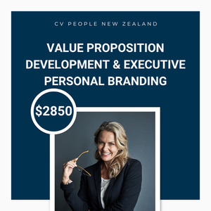 Products: Value Proposition Development & Executive Personal Branding CV People NZ