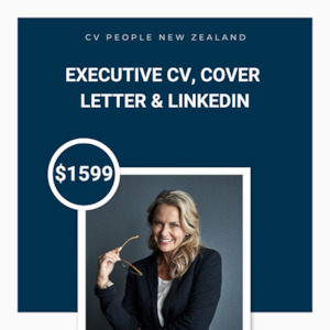 Executive CV, Cover Letter & LinkedIn CV People NZ