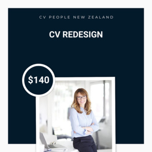 Products: CV Redesign CV People NZ