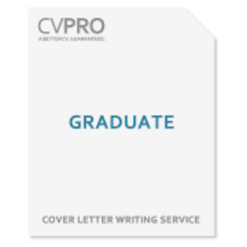 CoverLetter: Graduate - Cover Letter Writing Service