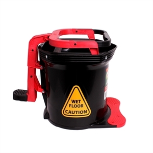 Filta Wringer Mop Bucket 16L Red - Cleaners Wholesale Nelson