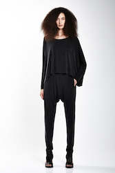 Chasm Long Sleeve Top (crop)