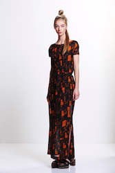 Tachisme Ss 15 16: SÃ©rigraphie Long Dress