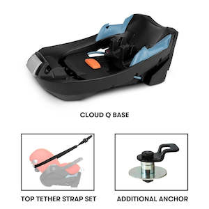 Carseats: Cloud Q Additional Base + Top Tether kit