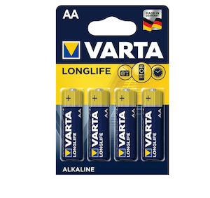 Accessories: Alkaline Long Life Batteries