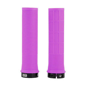 Oxford Driver Lock-On Grips Purple