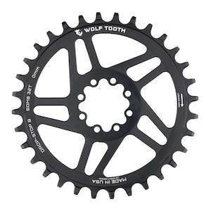 Chainrings 1: SRAM DM MTB 8-BOLT DROP-STOP B CHAINRING - 0MM OFFSET