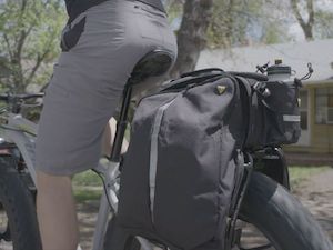 Child Carriers: Topeak Uni Super Tourist Fat DX Disc Rack 24 & 26