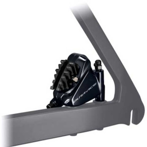 Calipers: Shimano BR-R9170 Disc Brake Caliper Rear Dura Ace Hydraulic with Resin Pad