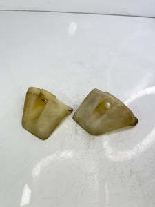 Honda Parts: 2004-2005 Honda CRF250X Engien Frame Side Lower Guards OEM #04