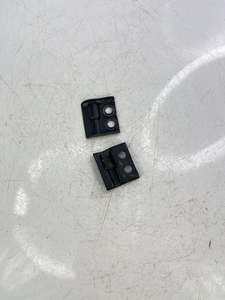 Kawasaki Parts: 2004 Kawasaki KX250F Front Brake Line Clamp on Fork Guard OEM #86