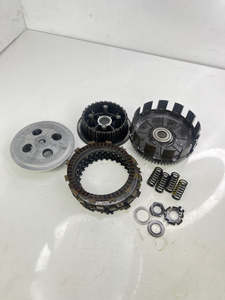 Clutch: 2009-2012 Honda CRF450R Clutch Basket Plates Hub Inner Outer Assembly OEM #82