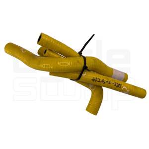 Cooling: SUZUKI YELLOW AFTERMARKET RADIATOR HOSES 2000 RM-125 #020