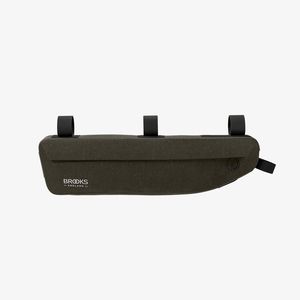 Bags Panniers Racks: BROOKS FRAME BAG - MUD GREEN