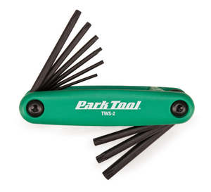 Hex Torx Tools: Park Tool - TWS-2 - Torx Wrench Set