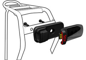 Lights: Stix Reflector/Rack Mount Black