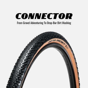 Tyres Tubes: GOODYEAR GRAVEL TYRE - CONNECTOR - TAN