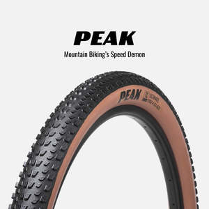 Tyres Tubes: GOODYEAR MTB TYRE - PEAK - 29" - TAN
