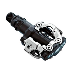Pedals: Shimano PD-M520 SPD Pedal Black
