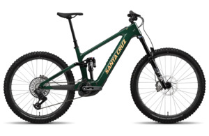 E Bikes: Santa Cruz Vala C GX AXS Midnight Green Large