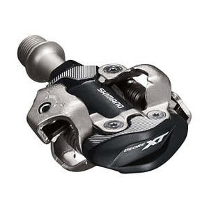 Pedals: Shimano XT Pedals Race SPD PD-M8100