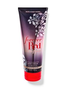 Products: Bath and Body Works Forever Red Body Cream