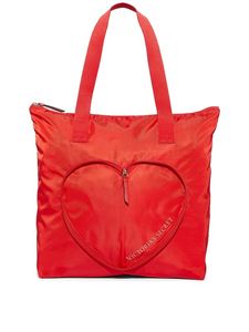 Victoria's Secret Red Heart Foldable / Packable Tote Bag