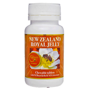 ApiHealth New Zealand Royal Jelly Chewable Tablets 60 x 1000mg - Direct 2 You fr&hellip;