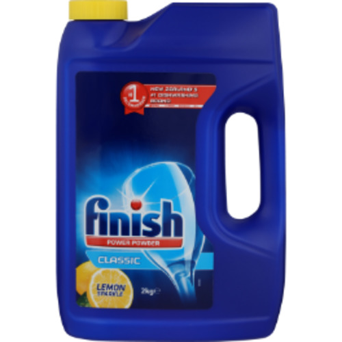 Finish Power Classic Lemon Sparkle Dishwasheer Powder          2 kg