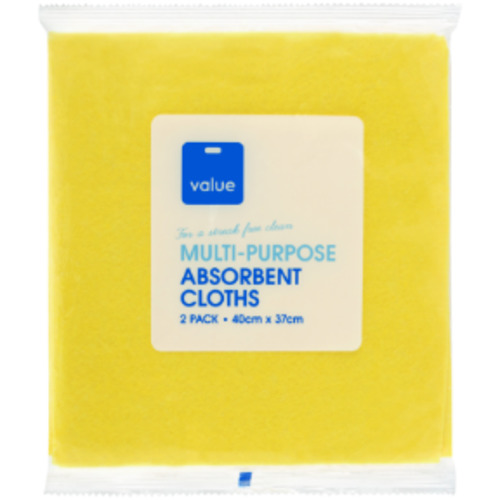 Cleaning Chemicals: Value Microfibre Cloths