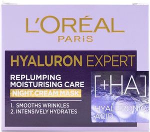 Cosmetics: L'Oreal Paris Hyaluron Expert Night Cream 50 ml