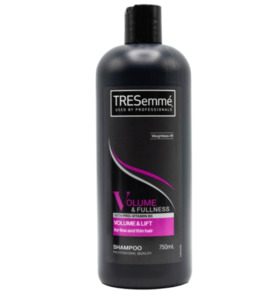 Tresemmé 750ml shampoo volume and fullness volume and lift for fine and thin hair