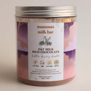 Oat Milk Rich Chocolate Lactation Latte