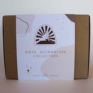 Birth Affirmation Cards: A5 Natural Colour